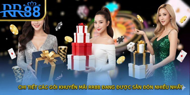 Chi tiết các gói khuyến mãi RR88 đang được săn đón nhiều nhất